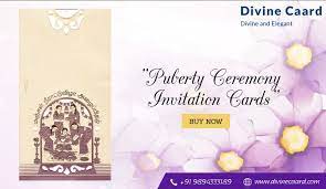 Buy Puberty Ceremony Invitation Cards Online Online Wedding Cards Wedding Invitations Online Buy Wedding Invitations