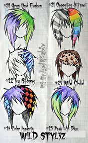 Character Hair Styles Scene Hair Wild Style Emo Scene Hair