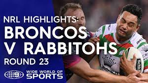 Broncos coach kevin walters has rubbished reports that winger corey oates confronted him about repeatedly being looked over for team selection. Nrl Highlights Brisbane Broncos V South Sydney Rabbitohs Round 23 Youtube