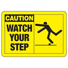 Browse 213 watch your step sign stock photos and images available, or start a new search to explore more stock photos and images. Safety Alert Signs Caution Watch Your Step Seton