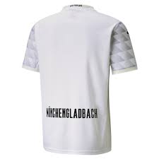 Their return to the 2. Puma Borussia Monchengladbach Home 20 21 T Shirt White Goalinn
