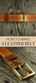 Check spelling or type a new query. How To Make A Leather Belt Diy Leather Belt Leather Belt Crafts Handmade Leather Belt