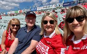 What a day for a match Hurling Championship Cork v Limerick Another family  day out Amanda Jennifer Anne Marie