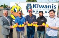 Kiwanis duck race a Father's Day tradition