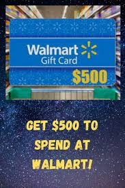 Prepaid cards, such as a walmart moneycard, can be used instead. Get 500 To Spend At Walmart Walmart Gift Cards Free Gift Cards Gift Card Giveaway