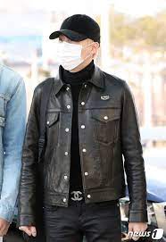 Bts National On Twitter Leather Jacket Fashion Suga