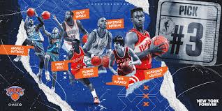 New York Knicks Former 3 Nba Draft Picks On Behance In 2020 New York Knicks Nba Draft Picks New Poster
