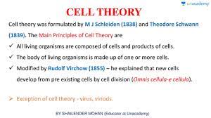 What is cell theory who gave it. Ssc Exams Non Technical Cell Theory And Exception In Hindi Offered By Unacademy