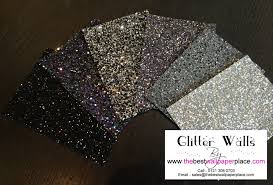 Our Shades Of Black Glitterwallcovering Glitterwalls Glitterbedroom Luxurybeddingapartmenttherapy Glitter Paint For Walls Glitter Wall Glitter Room