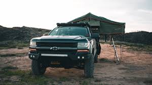 Camping tent for chevy silverado. Chevy Silverado Camping Overland Build Youtube