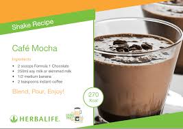 Shake Recipes Cafe Mocha Herbalife Shake Recipes Shake Recipes Herbalife Recipes