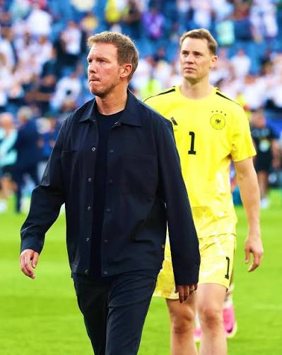 ⚠️ ATEN&Ccedil;&Atilde;O! Julian Nagelsmann descarta pedir demiss&atilde;o ap&oacute;s a elimina&ccedil;&atilde;o da Alemanha: &mdash; &ldquo;Estou &agrave; disposi&ccedil;&atilde;o. Se a DFB (Federa&ccedil;&atilde;o Alem&atilde; de Futebol) quiser que eu fique at&eacute; 2028, eu ficarei. Se