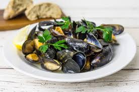 Mussels In White Wine Recipe Daily Gourmet Recipe Wine Recipes White Wine Recipes Happy Hour Appetizers