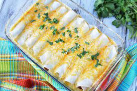 I covered them with foil and cooked them for 50 minutes. The Best Sour Cream Chicken Enchiladas Easy Sour Cream Enchiladas