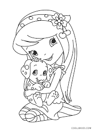 Raspberry torte 01 coloring page. Free Printable Strawberry Shortcake Coloring Pages For Kids