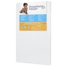 Dream On Me 3 Mini Portable Crib Mattress White Portable Mattress Portable Crib Crib Mattress