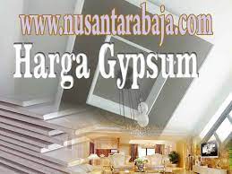 Jika membeli gypsum nya saja, tentu harga plafon akan dihitung berdasarkan per lembar jumlah gypsum, akan tetapi bila memesan dan langsung pasang, tentu akan ditambah ongkos pengerjaan. Harga Gypsum Per Meter Per Lembar Murah 2020 Nusantara Baja