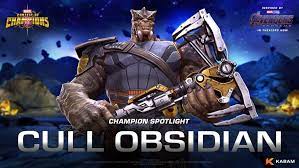Thanos's shadow looms large across the galaxy, and it will take the utmost effort of earth's mightiest heroes to stop him from claiming dominion over our world. Marvel Contest Of Champions Ar Twitter Another Of The Children Of Thanos Is Coming To The Battlerealm Read The Cull Obsidian Champion Spotlight To Learn All About Him Https T Co Astfxcjms4 Contestofchampions Cullobsidian Https T Co Airgs6eobl