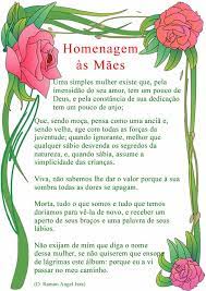 É um dia cheio de afeto, abraços, beijos e lágrimas de felicidade e de. Homenagem Para O Dia Das Maes Poemas Para O Dia Das Maes Homenagem Para Mae Dia Das Maes Homenagem