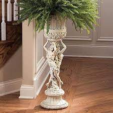 Great savings & free delivery / collection on many items. Design Toscano Ky9055 Les Filles Joyeuses Pedestal Column Plant Stand With Urn Antique Stone Buy Online In Angola At Angola Desertcart Com Productid 35181701