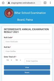 Bihar Board 12th Result 2021 à¤˜ à¤· à¤¤ Direct Link Bseb Intermediate Result 2021 Www Onlinebseb In Sarkari Result