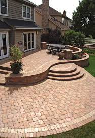 Olde Quarry Raised Patio Patio Pavers Design Stone Patio Designs Paving Stone Patio