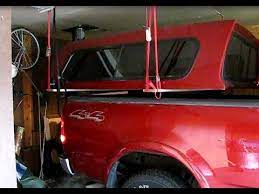 How To Remove A Pick Up Truck Cap With One Person And Simple Hardware Youtube