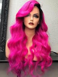 Wig Designer Https Www Instagram Com Fashion Bella Bree Our Human Hair Wigs Are Handmade With 100 V Hot Pink Hair Hair Styles Prom Hairstyles For Long Hair