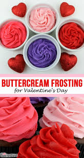 Not only will chocolate icing produce a better color, but it will also taste much better. How To Make Valentine S Day Frosting Frosting Recipes Buttercream Frosting Recipe Buttercream Frosting