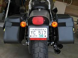 2009 Fatbob W Removable Backrest And Easy Bracket Saddlebags Harley Davidson Forums