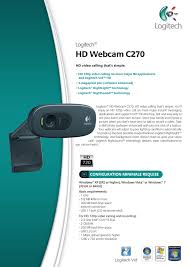 Logitech Hd Webcam C270 Manualzz