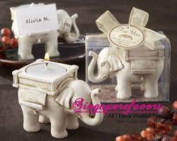 Singapore Favors Supply Unique Wedding Favors Favours Door Gifts Wedding Gift Weddi Elephant Candle Holder Tea Light Holder Wedding Elephant Wedding Favors