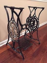 Vintage 1879 Patent Singer New Family 12 Treadle Sewing Machine Base Large Logo Treadle Sewing Machines Sewing Machine Sewing Machine Tables