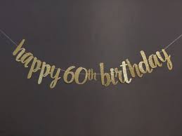 60th Birthday Banner With Picture Happy 60th Birthday S7 Birthday Banner Sixty 60th 60th Birthday Happy 60th Birthday 60th Birthday Banner