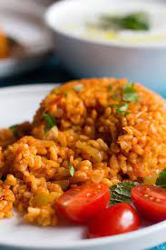 Turkish Bulgur Pilaf Recipe Yummly Recipe In 2021 Pilaf Recipes Bulgur Recipes Turkish Recipes
