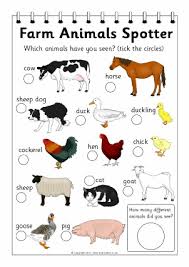 farm animals primary teaching resources and printables