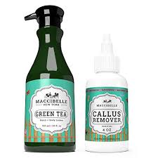 Maccibelle Callus Remover Gel 4 Oz Maccibelle Green Tea Hand And Body Lotion 25 Oz Buy Online In Bosnia And Herzegovina At Desertcart 129207903