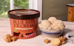 Pistachio ice cream blue bell. Blue Bell Blends Vanilla Cookies With Caramel For New Ice Cream Foodbev Media
