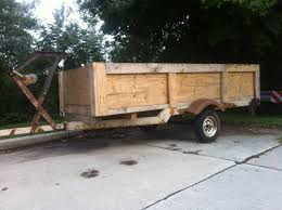 100 Upcycled Trailer Made From Old Boat Trailer And Repurposed Wood Boat Trailer Work Trailer Old Boats