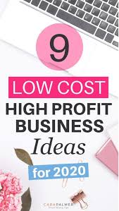Best 9 Business Ideas With Low Investment And High Profit In 2020 Investment Business Ideas Investing Top Business Ideas