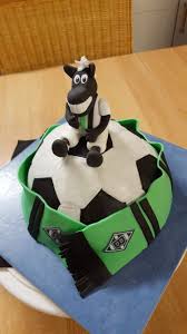 Borussia Monchengladbach Fussball Torte Kuchen Verzieren Kindertorte