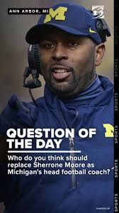 Michigan's Sherrone Moore was fired as the university's head football coach  Wednesday after he engaged in an inappropriate relationship with a staff  member, according to the University of Michigan's Athletic Director Warde