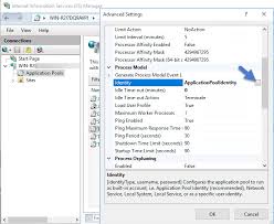 Using A Service Account To Run The Iis App Pool Access The Thycotic Sql Database Best Practices Advanced