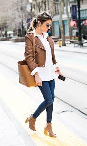 Street Style April 2015 Just The Design Fashion Casual Outfits Leather Jacket Outfits
