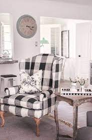 Top Phoenix Life And Style Blogger Love And Specs Farm House Living Room White Living Room Chairs Plaid Living Room
