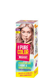 That makes your hair cuticle stay closed and keeps your hair color trapped inside the strands of hair. Washout Gel Coloration
