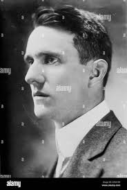 Portrait photo de henry george Banque d'images noir et blanc