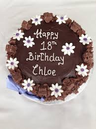 Slice the cake along the dotted lines. Chocolate Birthday Cake The Cake Box Cakes By Post