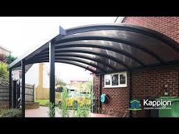 Outdoor polycarbonate aluminum m style carport for car garage, find complete details about outdoor polycarbonate aluminum m. Steel Curved Carport Canopy The Ultimate Protection Youtube