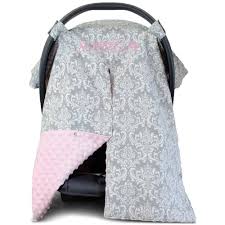 Baby Car Seat Canopy Baby Car Seat Cover Baby Pink Minky Blanket Personalized Blanket Custom Canopy Baby Shower Gift Baby Girl Gift Baby Car Seats Baby Carseat Canopy Infant Car Seat